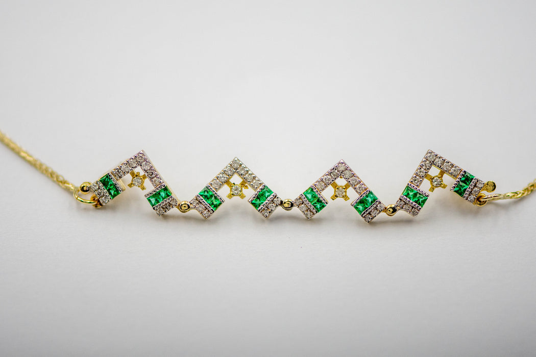 Jerusalem cross with Nano New Testament chip set with diamonds and gemstones . 18k gold. 8-2-002