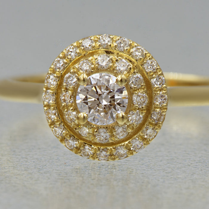 Solitaire  Ring 9055 Briliant