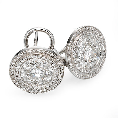 Diamonds Earrings .Diamonds Studs. OctaR 1504W